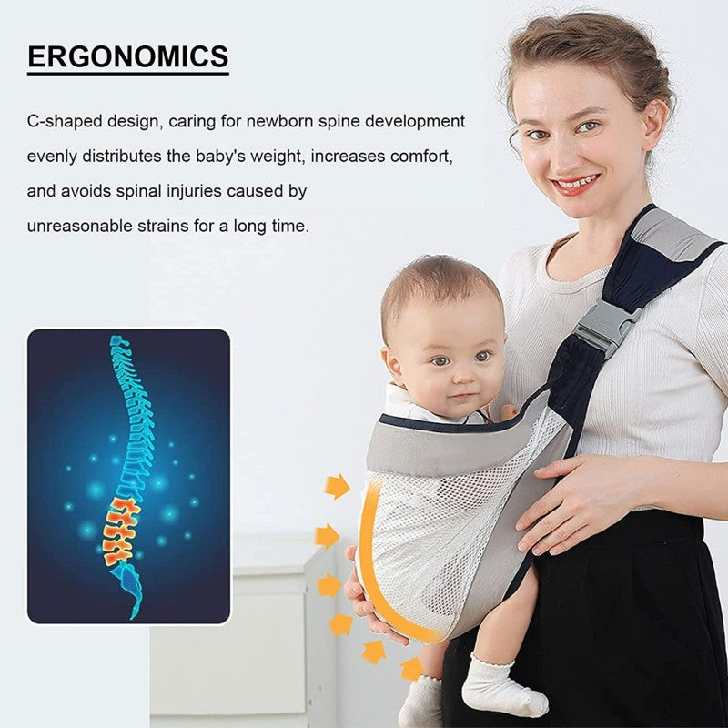 Ergonomic Baby Carrier Sling – Comfortable & Lightweight