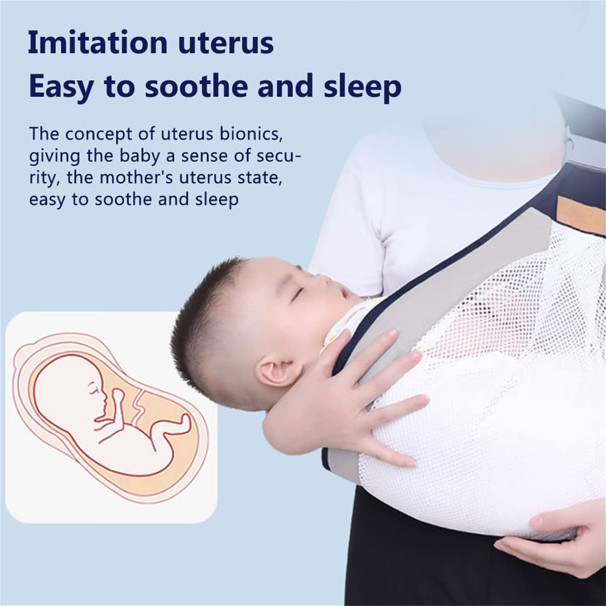 Ergonomic Baby Carrier Sling – Comfortable & Lightweight