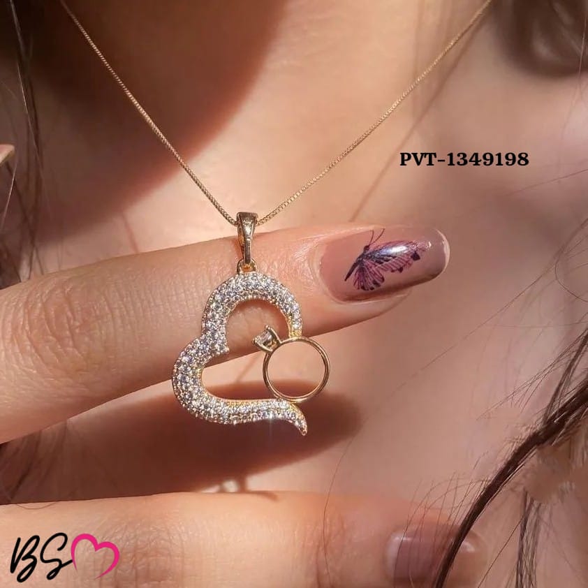 Korean Heart Locket With Ring