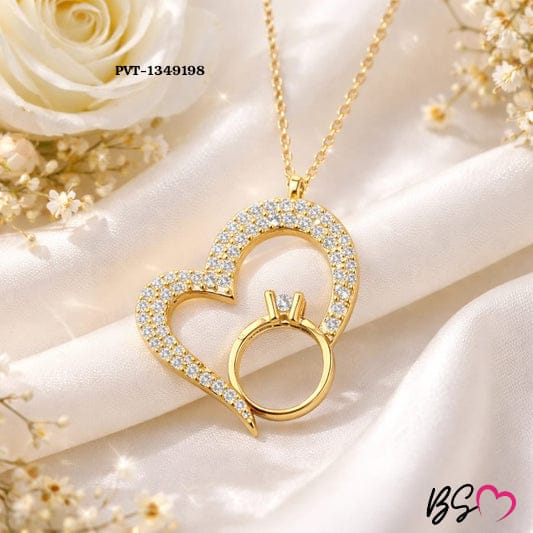 Korean Heart Locket With Ring