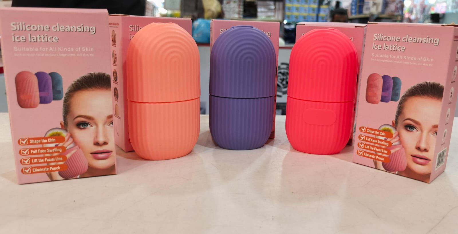 Silicone Ice Roller – Facial Cooling & Skincare Tool