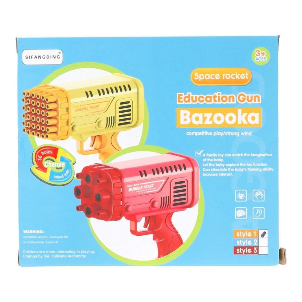 Bubble Feast Bubble Gun for Kids (Random Color)