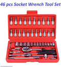 46 Pcs Socket Wrench Tool Set