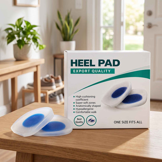 Heel Pad Cushion – Soft Silicone Heel Support
